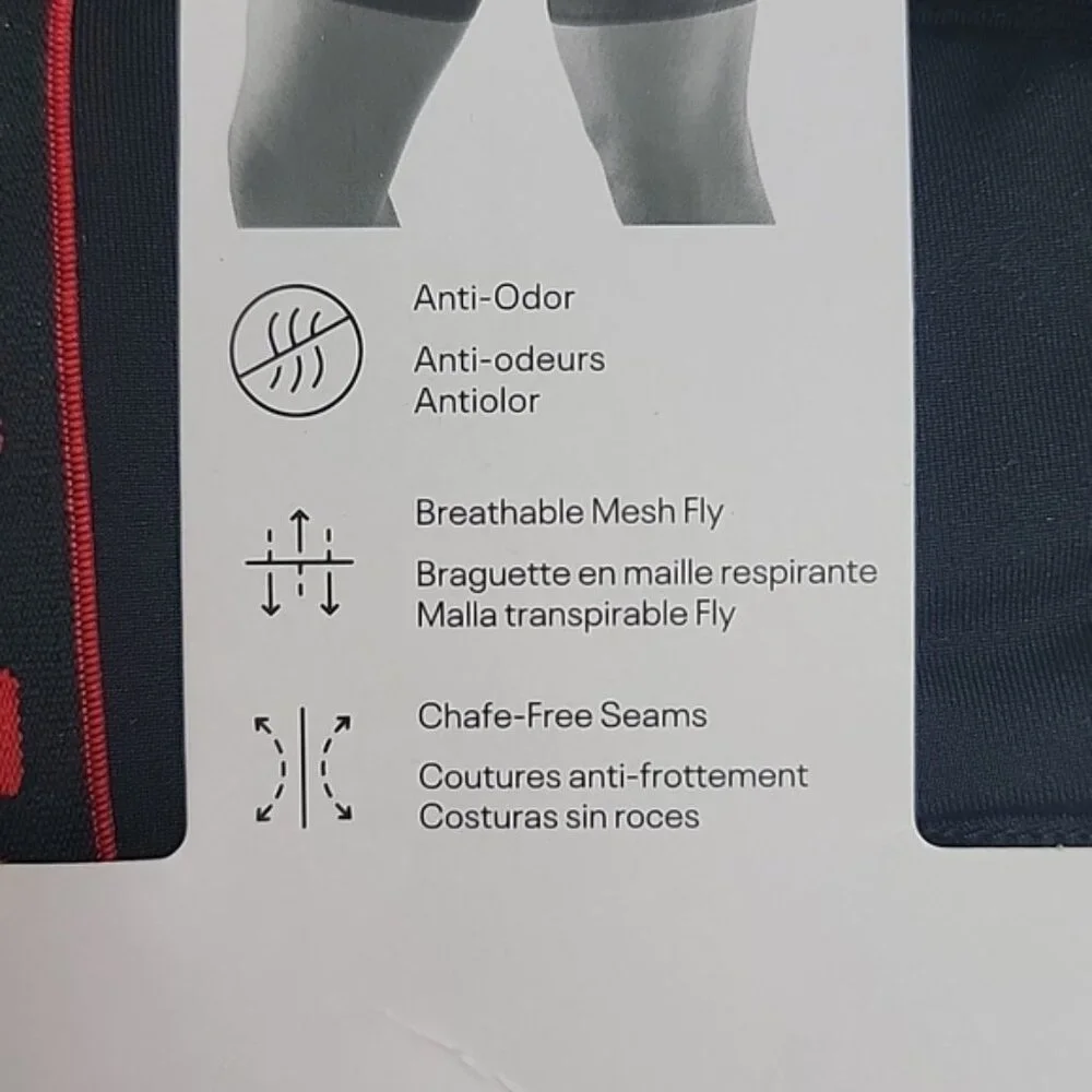 UNDER ARMOUR‎ NeW UA Original Boxerjock 2 Pk. 6 Inch Black Red Boxer Brief 3XL